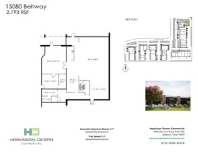 15026-15080 Beltway Dr, Addison, TX à louer Plan de site– Image 1 sur 1