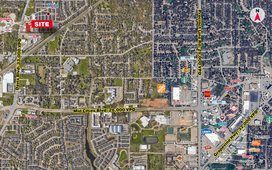 8100 Northeast Pky, North Richland Hills, TX à louer - Aérien – Image 2 sur 2