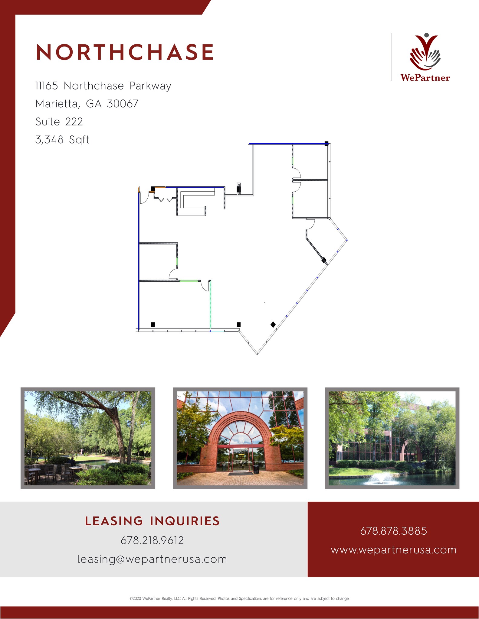 1165 Northchase Pky SE, Marietta, GA à louer Plan de site– Image 1 sur 1