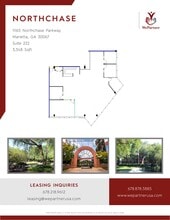 1165 Northchase Pky SE, Marietta, GA à louer Plan de site– Image 1 sur 1