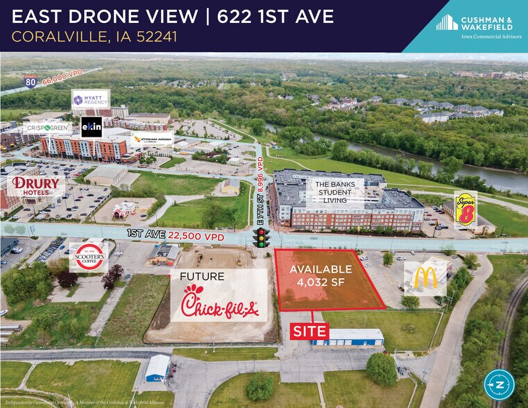 622 1st Avenue Ave, Coralville, IA à louer - Photo de l’immeuble – Image 2 sur 4