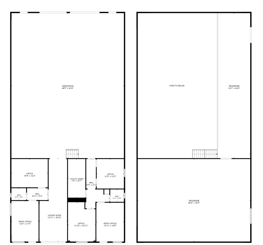 798 Clearlake Rd, Cocoa, FL à louer Plan d’étage– Image 1 sur 1