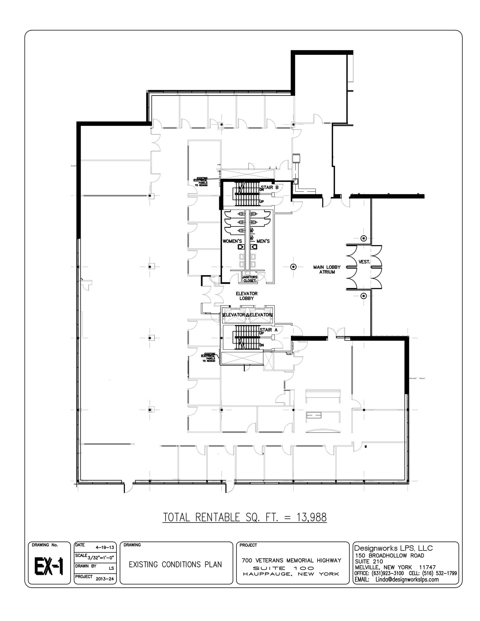 700 Veterans Memorial Hwy, Hauppauge, NY à louer Plan de site– Image 1 sur 1