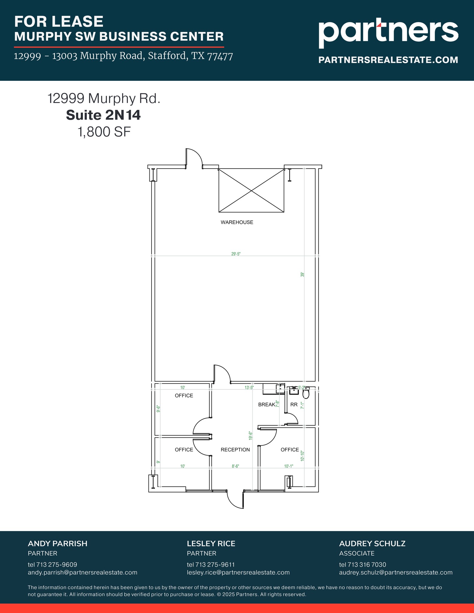 12999-13003 Murphy Rd, Stafford, TX à louer Plan de site– Image 1 sur 1