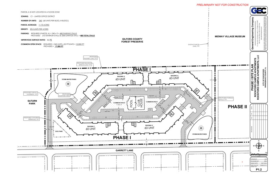 67XX Garrett Ln, Rockford, IL à vendre - Plan de site – Image 2 sur 2
