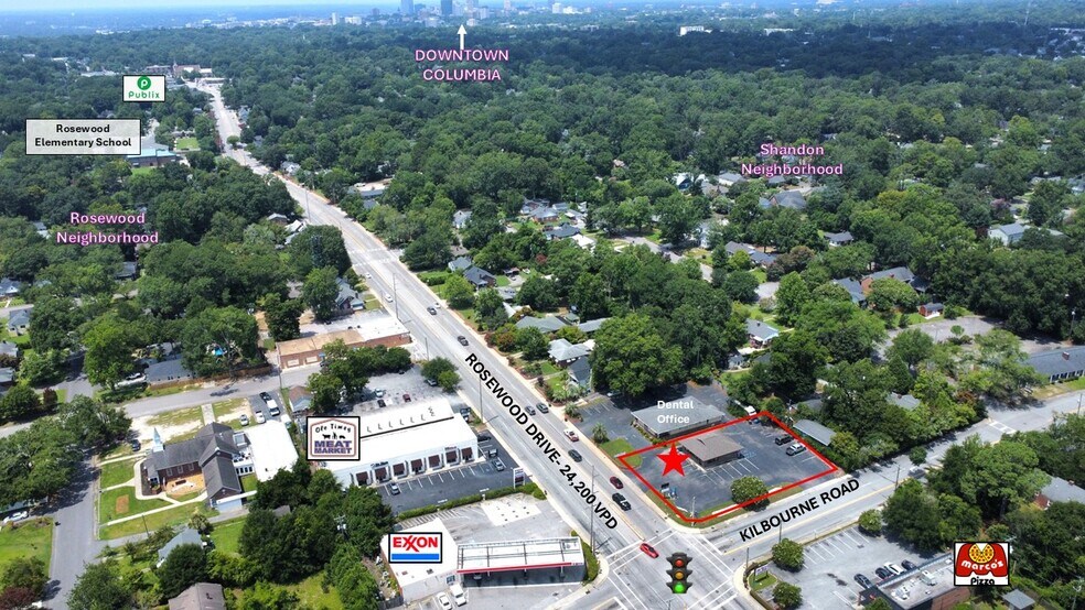3729 Rosewood Dr, Columbia, SC à louer - Photo de l’immeuble – Image 3 sur 4