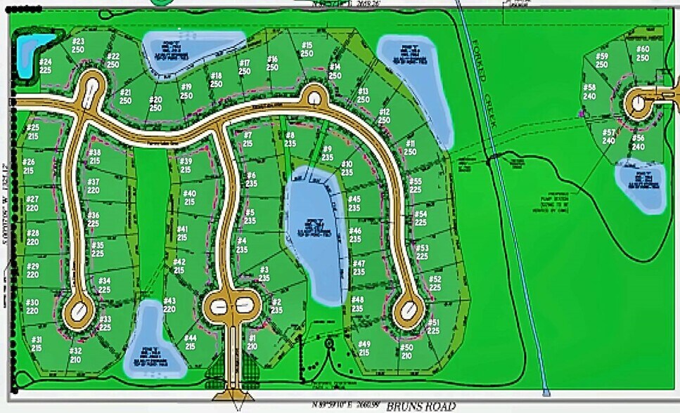 Bruns Rd, Monee, IL à vendre - Plan de site – Image 1 sur 9