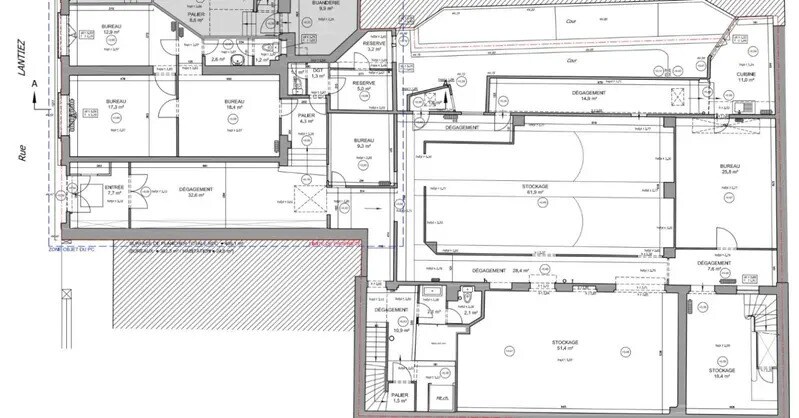 Bureau dans Paris à louer - Plan d’étage – Image 3 sur 5