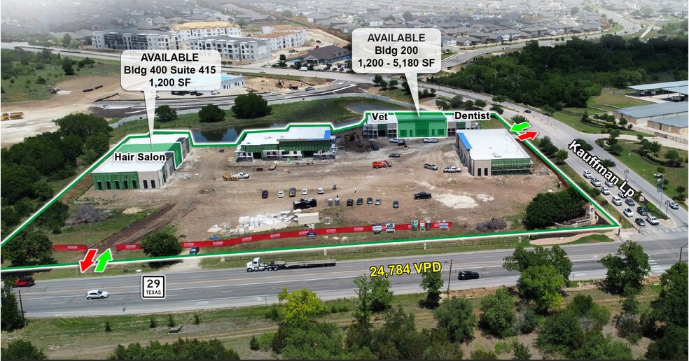 2021 Kauffman Loop, Georgetown, TX à louer - Photo de l’immeuble – Image 1 sur 11