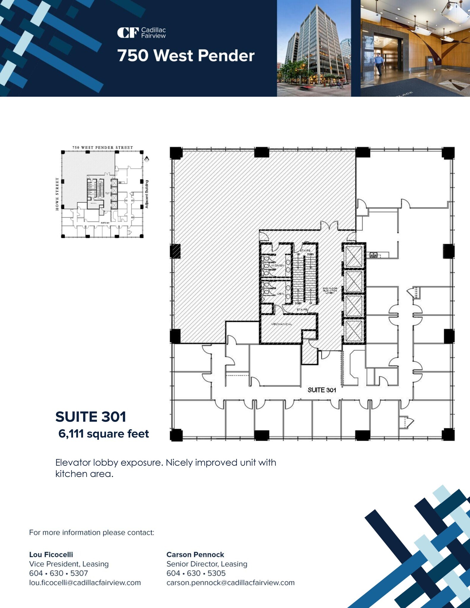 750 W Pender St, Vancouver, BC à louer Plan de site– Image 1 sur 1