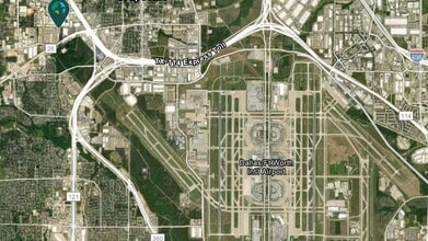 720 Industrial Blvd, Grapevine, TX - VUE AÉRIENNE vue de carte