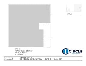1701-1761 McCoba Dr SE, Smyrna, GA à louer Plan de site– Image 1 sur 1