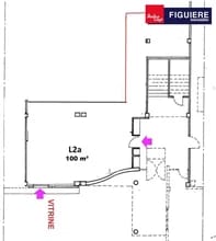14 Boulevard De L'Europe, Vitrolles à louer Plan de site– Image 1 sur 1