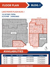 6705 Heritage Pkwy, Rockwall, TX à louer Plan d’étage– Image 1 sur 3