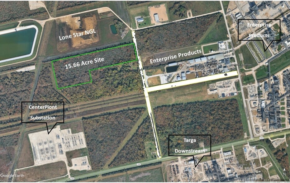 FM 1942 @ Hatcherville Rd, Baytown, TX à vendre - Aérien – Image 1 sur 2