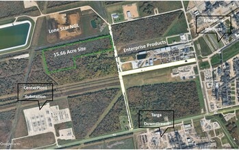 FM 1942 @ Hatcherville Rd, Baytown, TX - Vue aérienne vue de carte - Image1