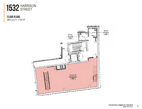 1532 Harrison St, San Francisco, CA à louer Plan d’étage– Image 2 sur 9