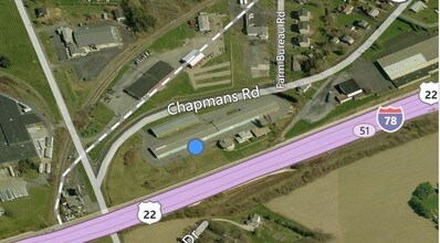 6500 Chapmans Rd, Allentown, PA - Vue aérienne vue de carte