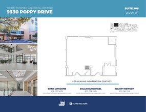 9330 Poppy Dr, Dallas, TX à louer Plan d’étage– Image 1 sur 1