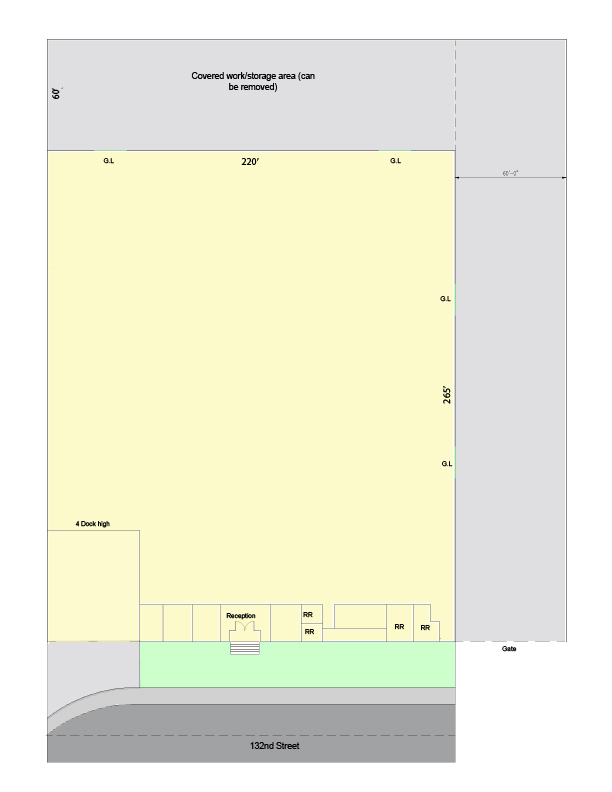 547 W 132nd St, Gardena, CA à louer Plan de site– Image 1 sur 1