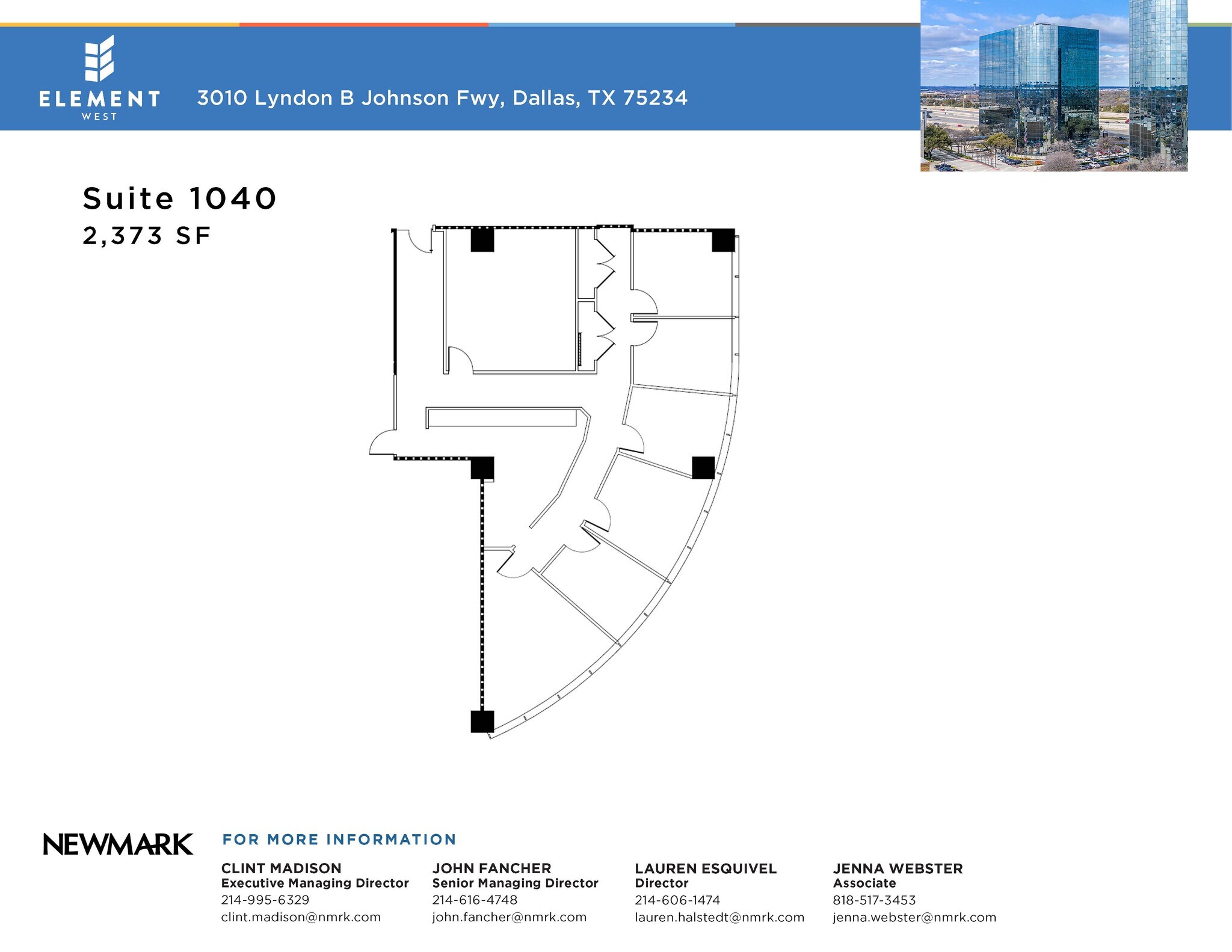 3010 Lyndon B Johnson Fwy, Dallas, TX à louer Plan d’étage– Image 1 sur 1