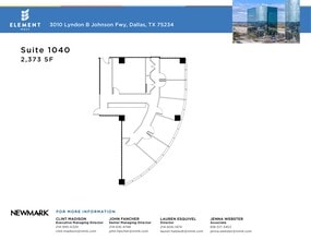 3010 Lyndon B Johnson Fwy, Dallas, TX à louer Plan d’étage– Image 1 sur 1