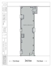 165 E 72nd St, New York, NY à louer Plan de site– Image 1 sur 2