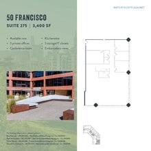 1700 Montgomery St, San Francisco, CA à louer Plan d’étage– Image 1 sur 1