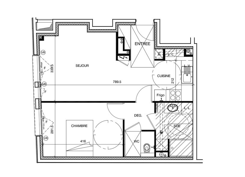 Bureau dans Saint-Maur-des-Fossés à vendre - Plan d’étage – Image 2 sur 2