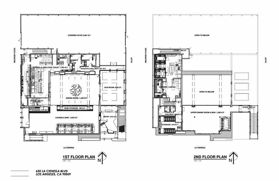 650 N La Cienega Blvd, West Hollywood, CA à louer - Plan de site – Image 1 sur 20
