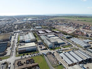 Continental Approach, Margate, KEN - Vue aérienne vue de carte