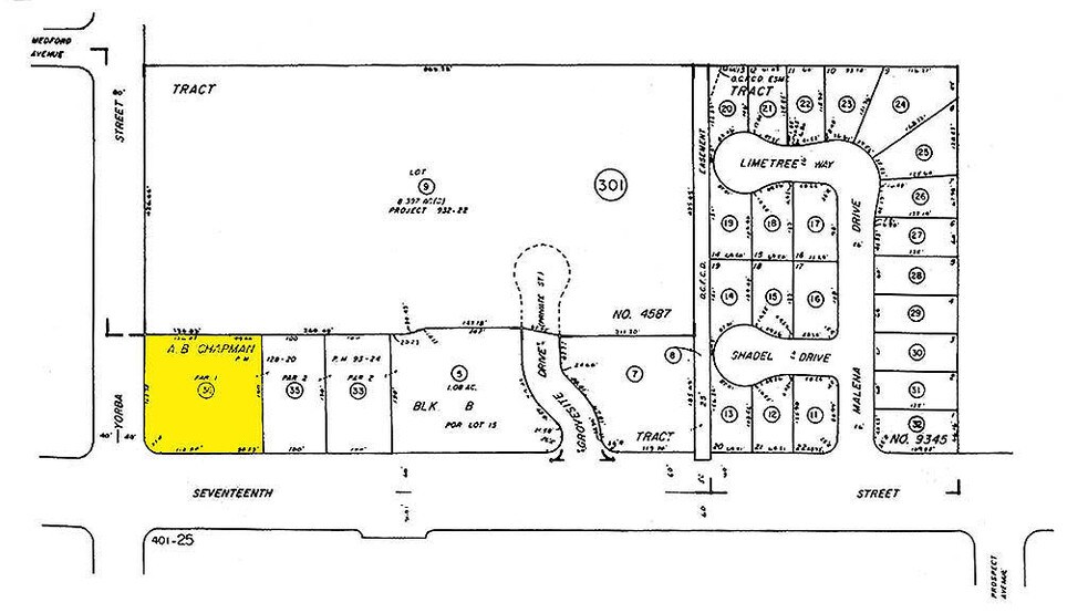 17501 E 17th St, Tustin, CA à louer - Plan cadastral – Image 2 sur 7