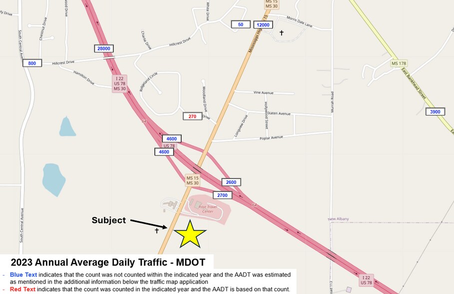 Mississippi 15 Hwy, New Albany, MS à vendre - Photo de l’immeuble – Image 3 sur 10