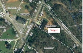 76 Bates Crossing Rd, Travelers Rest, SC - Vue aérienne  vue de carte