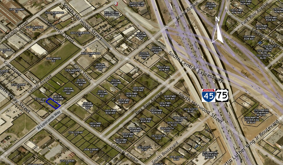 1711 Al Lipscomb Way, Dallas, TX à vendre - Photo principale – Image 1 sur 2