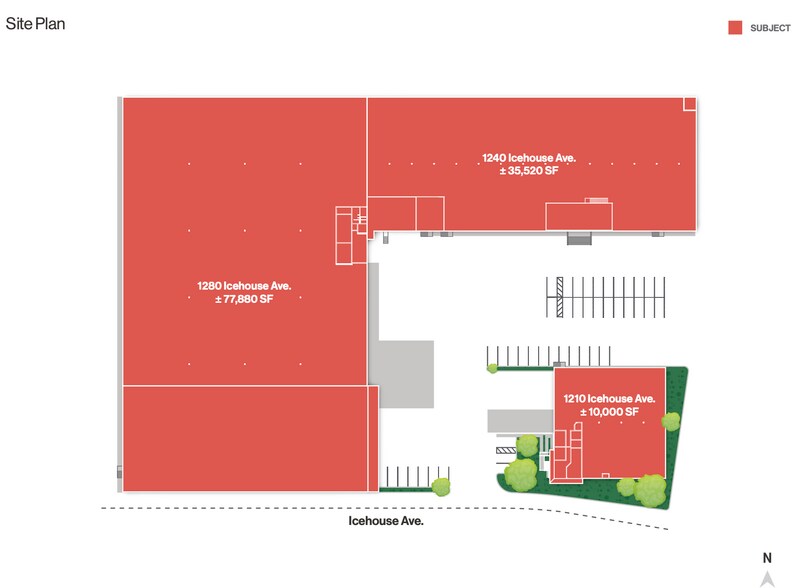 Icehouse Portfolio portefeuille de 3 biens à vendre sur LoopNet.fr - Plan de site – Image 2 sur 11