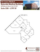 5819 Hwy 6, Missouri City, TX à louer Plan d’étage– Image 2 sur 2