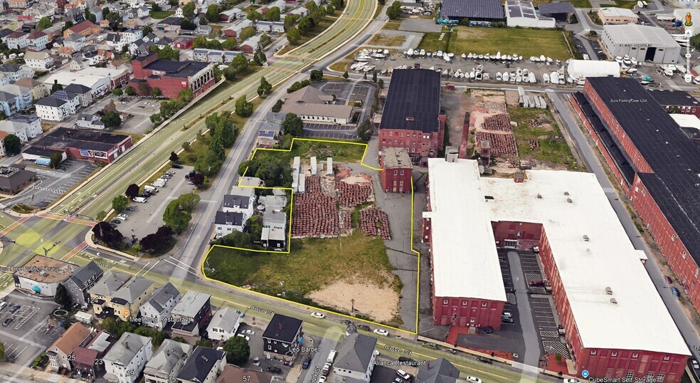 105 Cove Street, New Bedford, MA à louer - Aérien – Image 3 sur 5