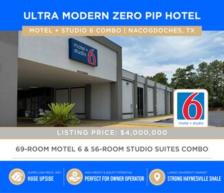 Plus de détails pour 3400 South St, Nacogdoches, TX - Hôtellerie à vendre