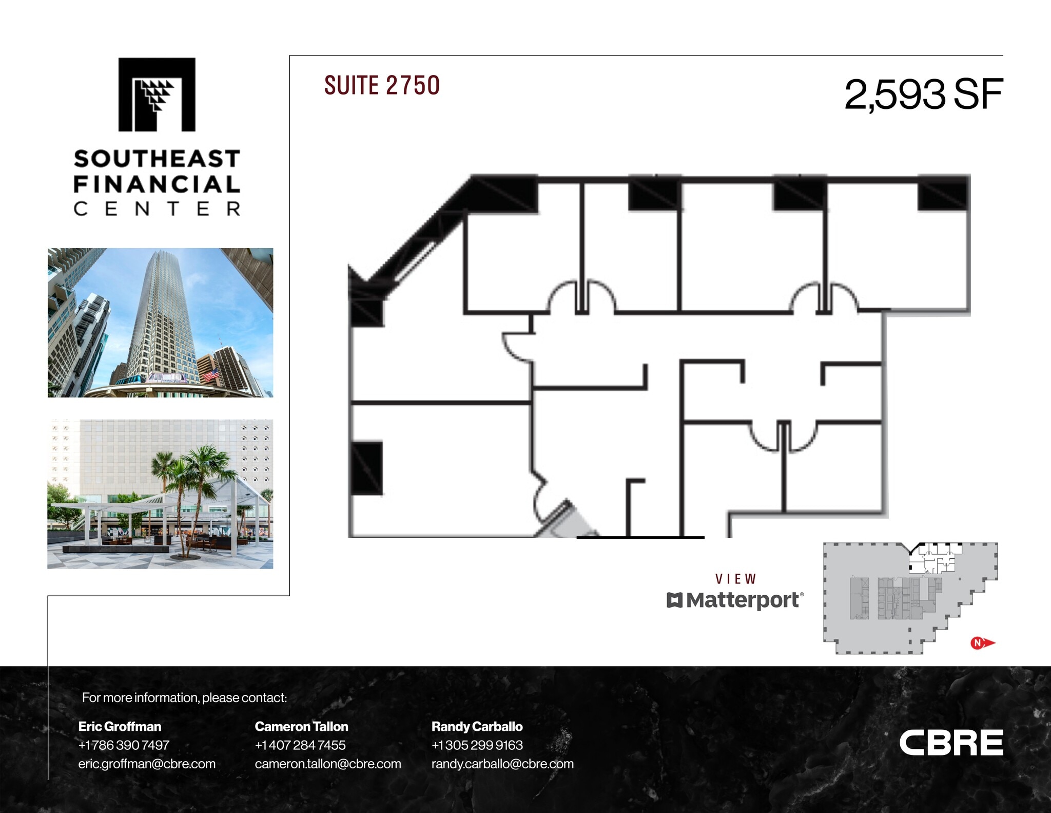 200 S Biscayne Blvd, Miami, FL à louer Plan de site– Image 1 sur 7