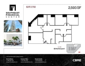 200 S Biscayne Blvd, Miami, FL à louer Plan de site– Image 1 sur 7