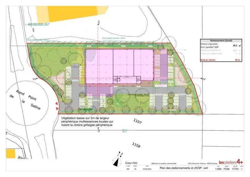 1224 Route De Trévoux, Genay à louer - Plan d’étage – Image 3 sur 5