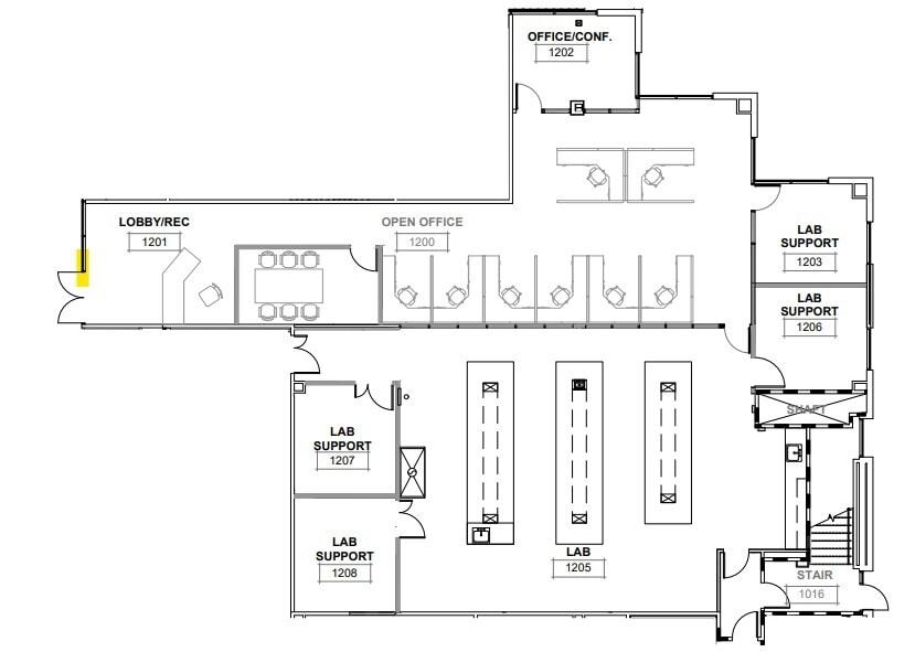 10355 Science Center Dr, San Diego, CA à louer Plan d’étage– Image 1 sur 1