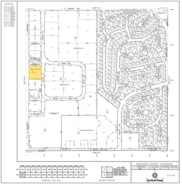 8089 S Lincoln St, Littleton, CO à louer - Plan cadastral – Image 2 sur 52