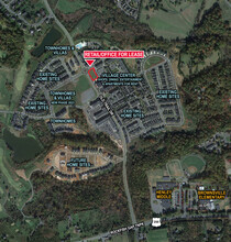 1005 Heathercroft Cir, Crozet, VA - VUE AÉRIENNE  vue de carte