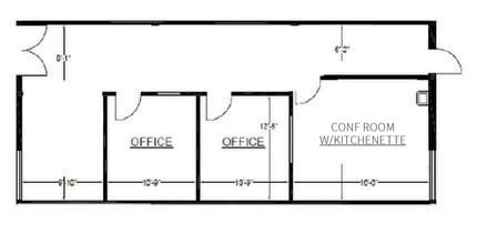 5 Financial Plz, Napa, CA à louer Plan d’étage– Image 2 sur 2