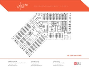 250 E John Carpenter Fwy, Irving, TX à louer Plan d’étage– Image 1 sur 1