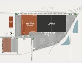 5100 W 70th Pl, Bedford Park, IL à louer Plan de site– Image 1 sur 1
