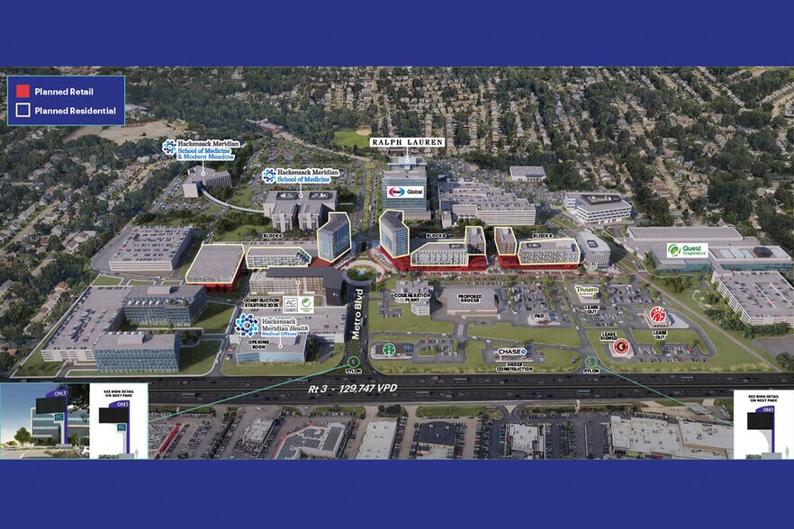 200 Route 3 East & Metro Blvd, Clifton, NJ à louer - Plan de site – Image 2 sur 3