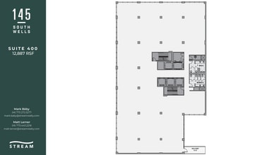 145 S Wells St, Chicago, IL à louer Plan d’étage– Image 1 sur 1